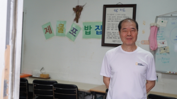 제물포밥집 살림을 맡아 운영 중인 부평종합재가센터 소속 편재영 장애인활동지원사