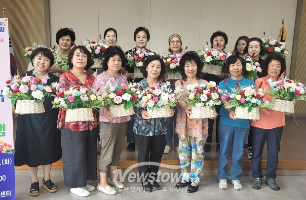 비봉면 평생학습센터(꽃꽂이 프로그램)