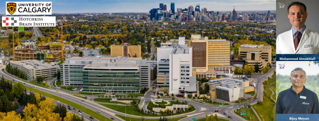캘거리 의과대학 모하메드 알메클라피(Mohammed Almekhlafi), 비조이 메논(Bijoy Menon) 교수