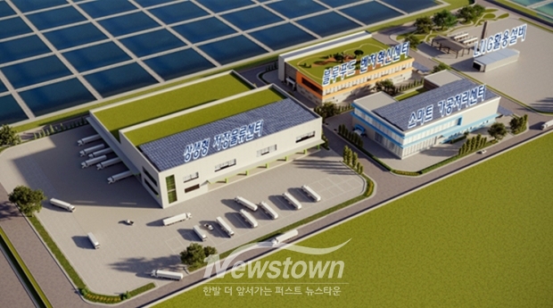 충남수산식품단지 조감도