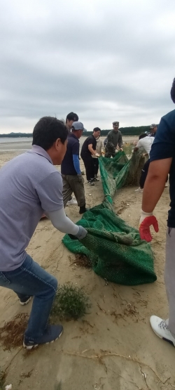 백령도 사곶해변
