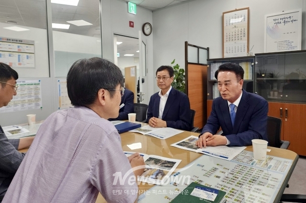 행안부 재난관리정책과장 면담