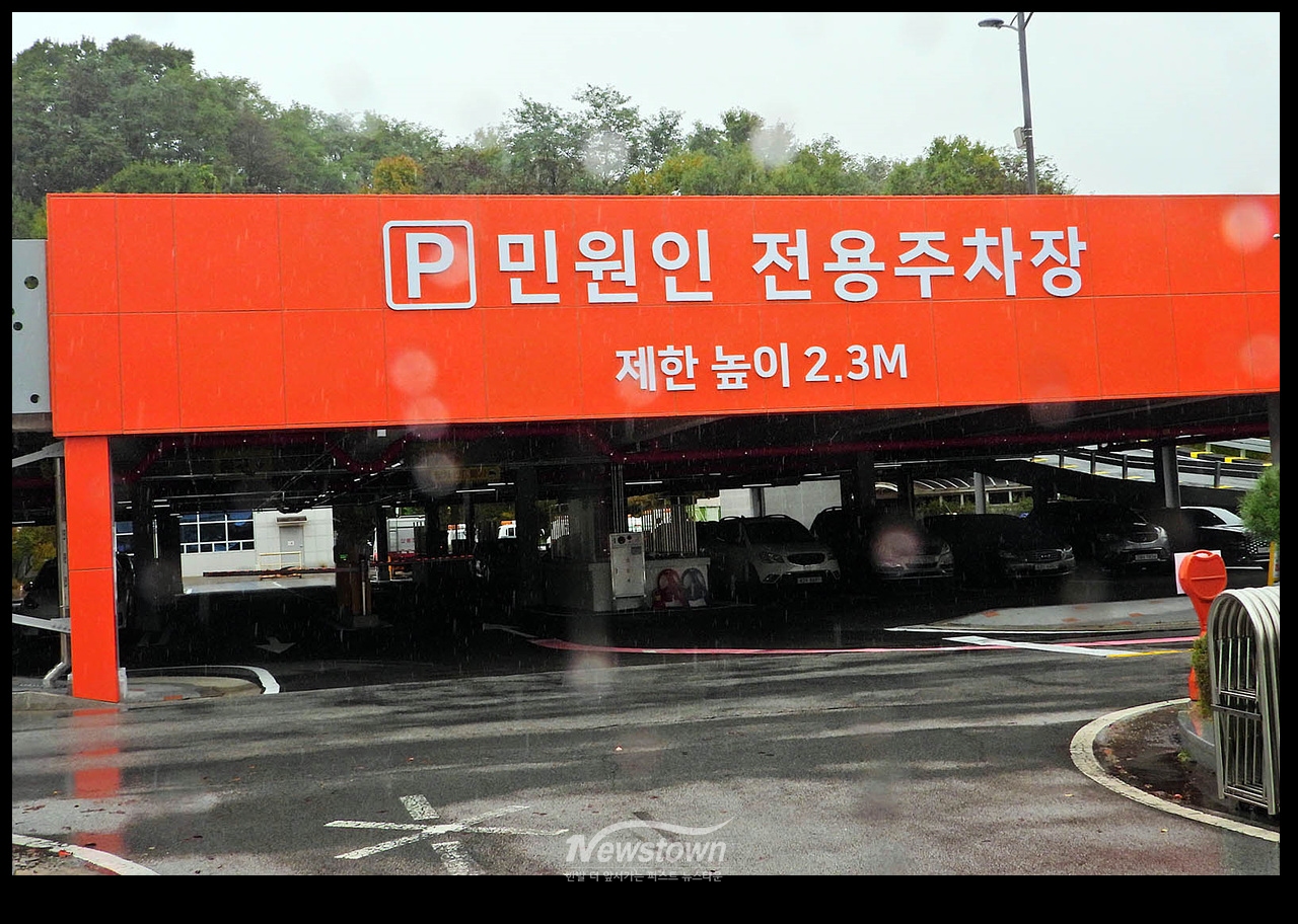 원주시 철골구조 주차장 실태사진