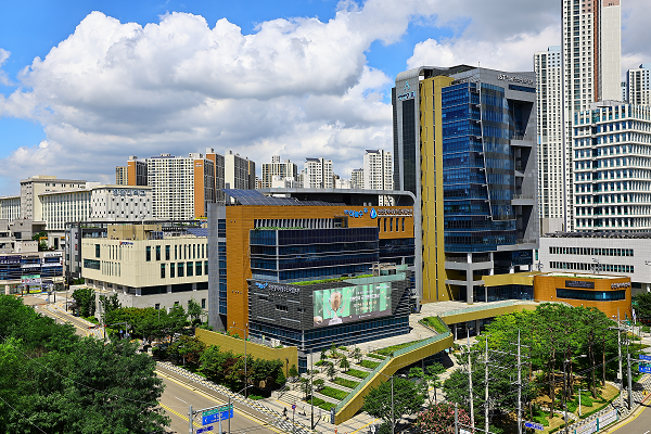 인천상수도사업본부 전경 사진
