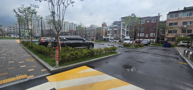 부평고 주차장