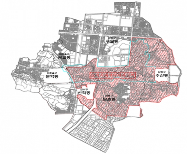 구월2 공공 주택지구(연수구 선학동, 남동구 구월‧남촌‧수산동 일원)