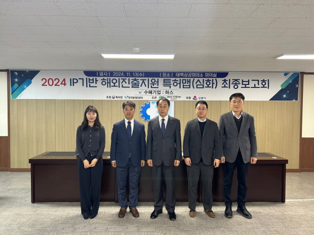 하스 특허맵 최종보고회