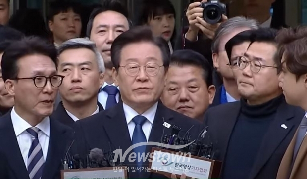 '무죄 판결 후' 이재명 더불어민주당 대표/JTBC
