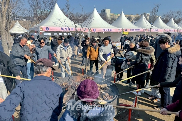 겨울공주 군밤축제