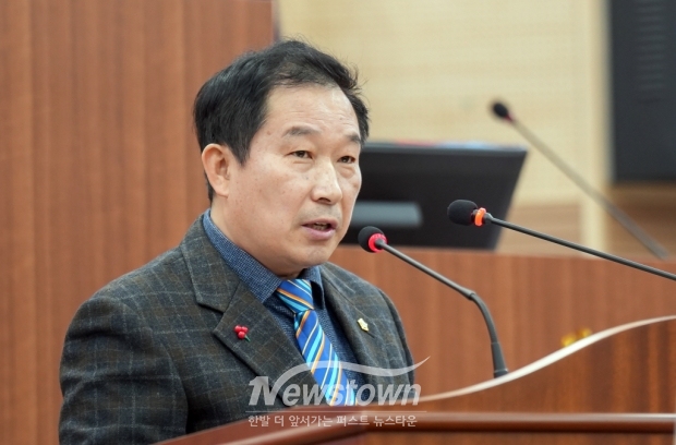 아산시의회 제255회 임시회 제1차 본회의 5분 자유발언(천철호 의원)