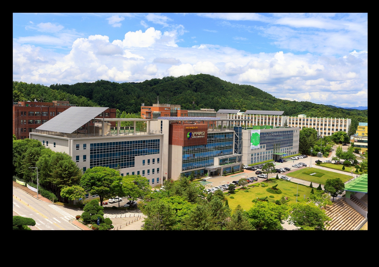 상지대 전경