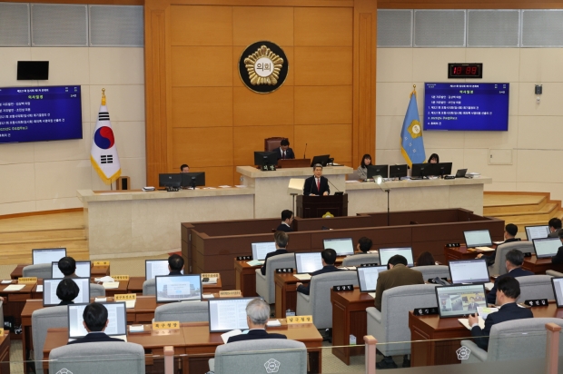 지난 2월 임시회 본회의에서 촬영한 자료사진