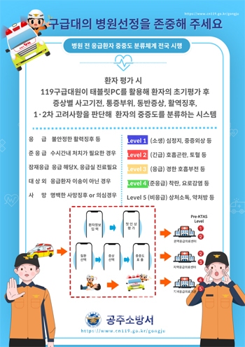 응급환자 중증도 분류체계(pre-KTAS)