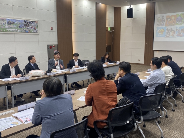 한국만화영상진흥원 만화산업 협업 간담회