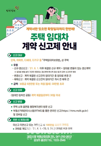 주택 임대차 계약 신고제