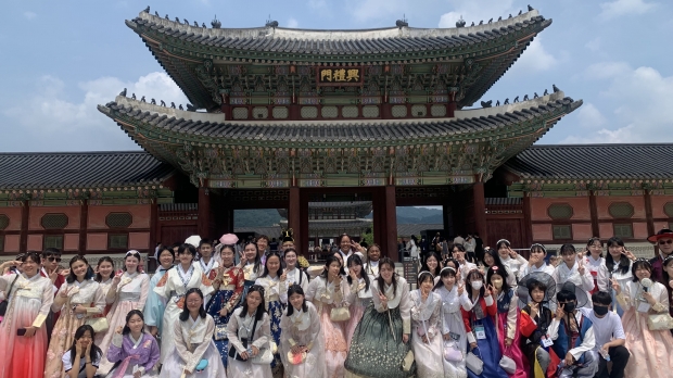 2023년 제20회 부천국제청소년 홈스테이 경복궁 견학