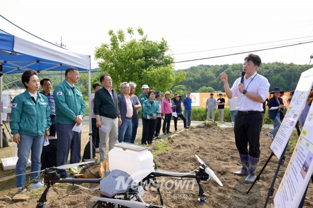 벼 직파재배 기술 연시회
