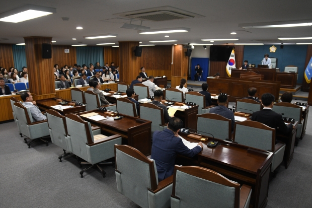 제288회 미추홀구의회 정례회 본회의 사진