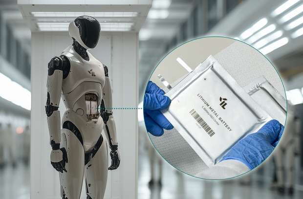 휴머노이드용 배터리 셀 샘플 사진