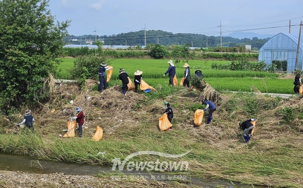 수해마을 복구 지원