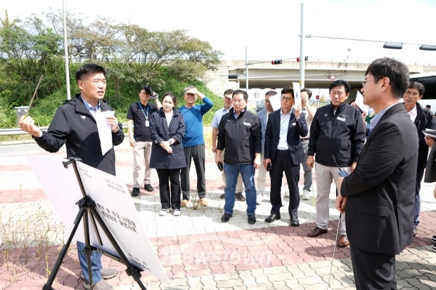 주요 사업장 현장 점검(아산 현충사 IC)