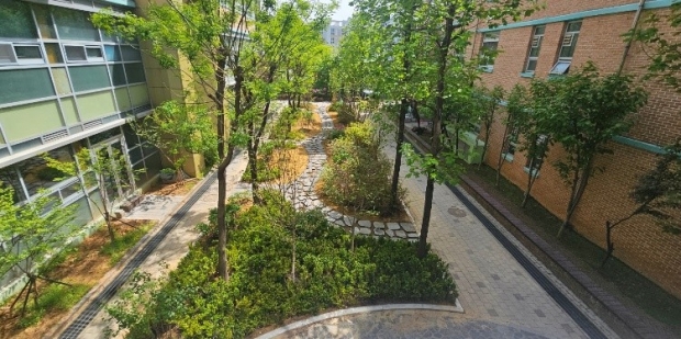 남동구 남동고등학교 학교숲(2025년 조성) / 인천시청