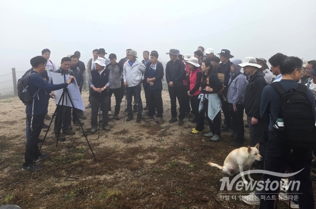천성산 해맞이 행사 사전 답사