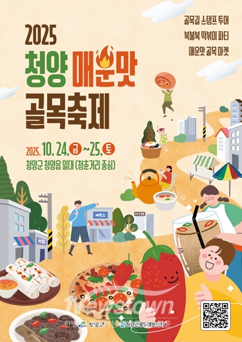 2025 청양 매운맛 골목 축제