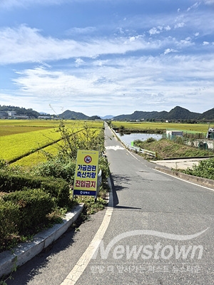 ​김해시 내년 2월까지 철새도래지 축산차량 출입 통제 - 화포천​