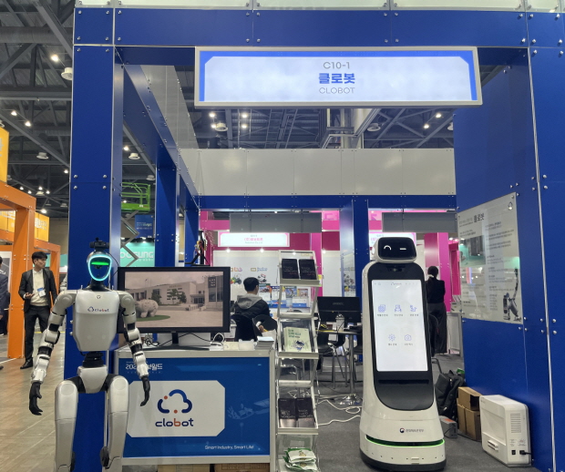 클로봇, 2025 로보월드 행사장