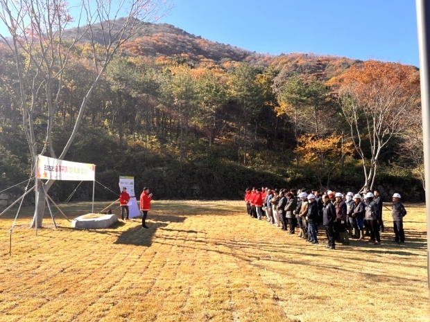 공립상동숲속야영장 숲가꾸기 1일 체험 행사/사진 김해시