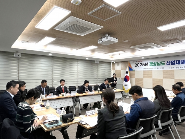 2025년 산업재해 예방위원회 개최/사진 경남도 제공