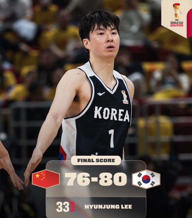 대한민국 농구 국가대표팀SNS