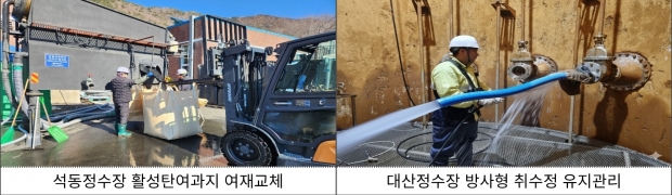 창원특례시는 수돗물을 안정적으로 공급하기 위한 사업으로 ▲ 송수관로 복선화 및 정수장 간 비상 연계 공급망 구축 ▲ 상수도시설 현대화 및 노후관망 정비 ▲ 지방상수도 공급 사업들을 활발하게 추진한다/창원특례시