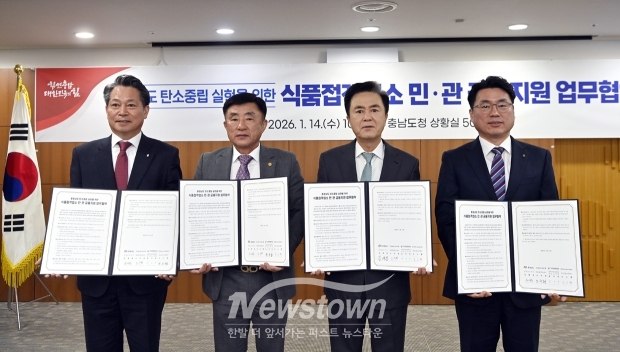 식품접객업소 민관 금융 지원 업무협약식