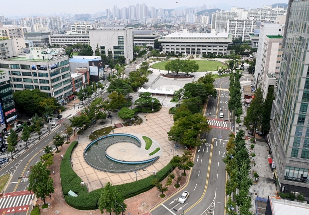 인천광역시청 청사 전경