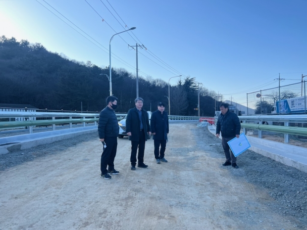 장승진 창원특례시 교통건설국장, 주요 현안 사업장 현장 점검했다/창원시