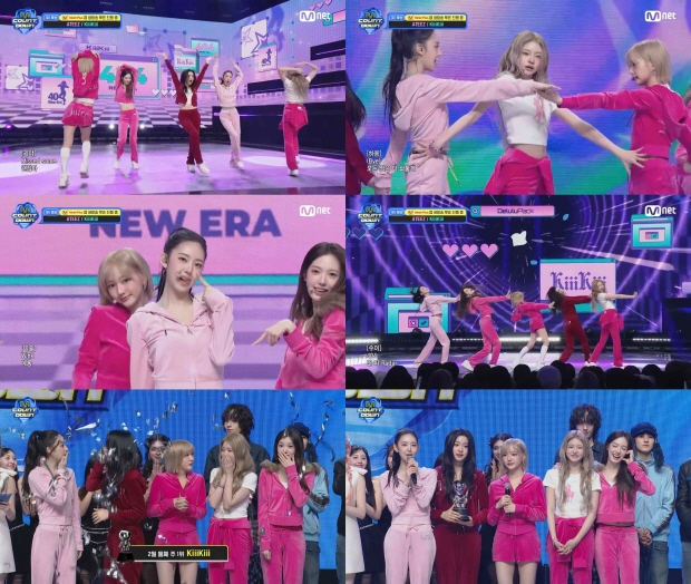 키키 404 (New Era) 엠카운트다운 1위 캡처