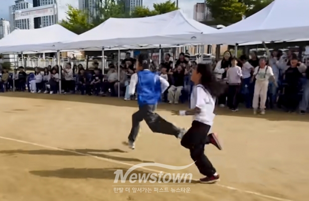 초등학교 운동회/창용쌤 글씨교실 유튜브 영상 캡처