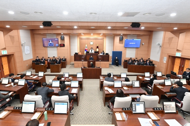김해시의회 제277회 임시회 개회/사진 김해시의회제공