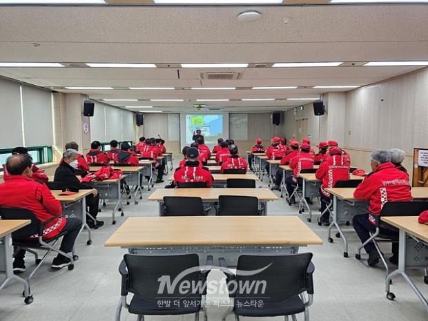 계양구, 부평·서구와 산림재난 대응 합동훈련 실시(대면교육) / 계양구