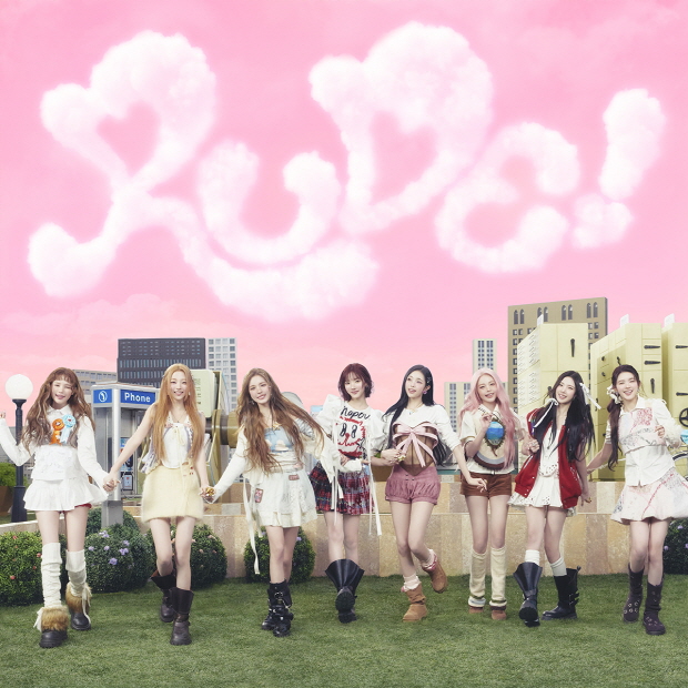 하츠투하츠 'RUDE! (Japanese Ver.)' 디지털 커버 이미지