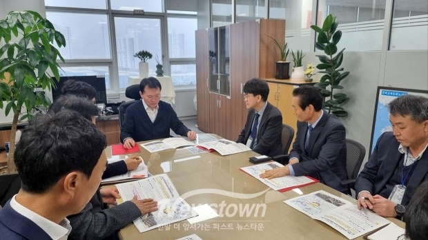 기획예산처 방문(사진 / 당진시 제공)