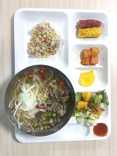 ​​베트남 식단(쌀국수)/사진 김해시제공​​