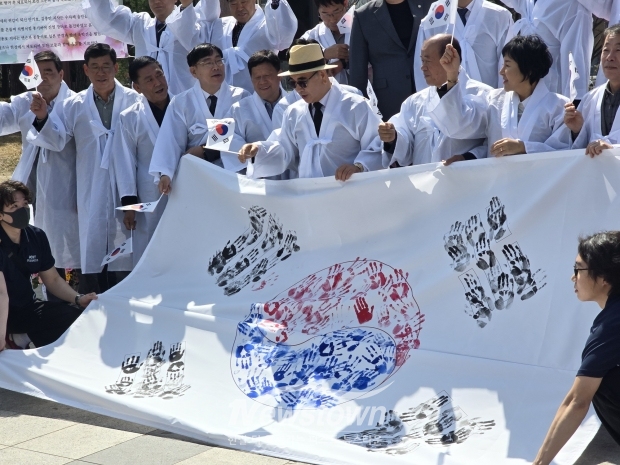 ​제107주년 진영읍 기미독립만세운동/사진 김국진기자​