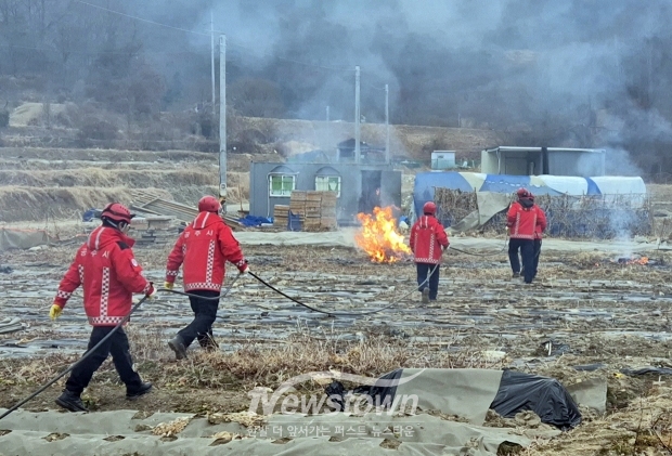 청명·한식 기간 대형산불 특별대책기간 운영(사진 / 공주시 제공)