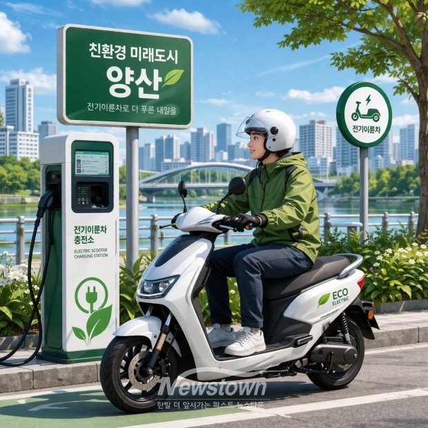 전기 이륜차(AI이미지)/김국진기자