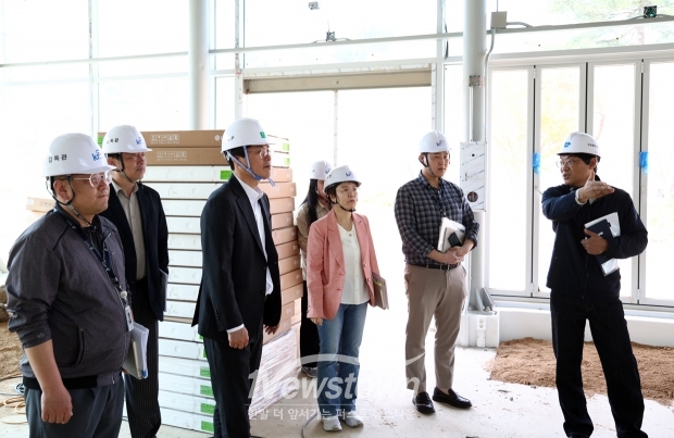 전상욱 청양부군수, 주요 사업장 10개소 현장방문(사진 / 청양군 제공)