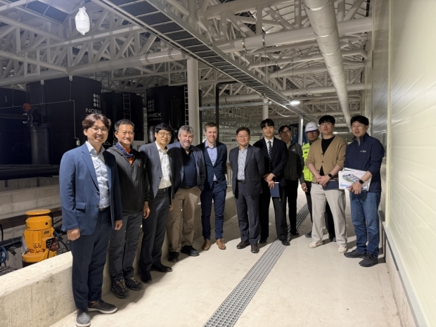 장기면 일원에 조성중인 포항 스마트양식 클러스터 사업 현장 방문