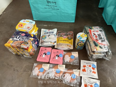 그냥드림 사업 지원물품 품목 / 인천시